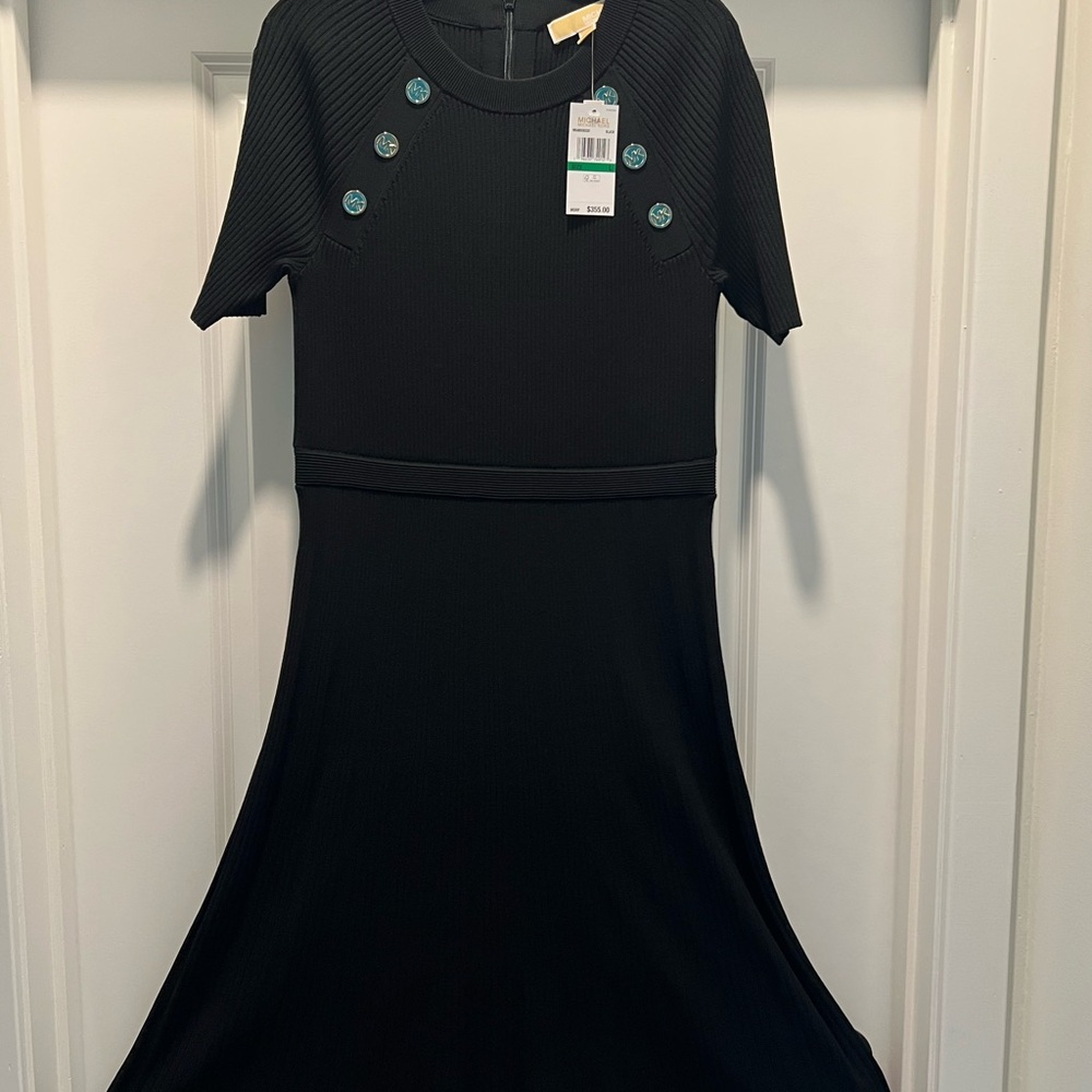 MICHAEL MICHAEL KORS Elegant Black Dress - Picture 7 of 14